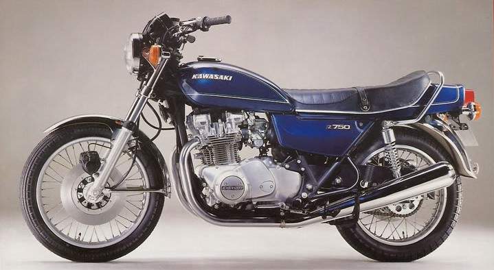 kawasaki z750 seat